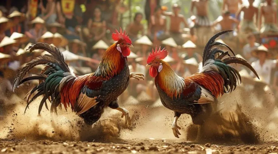 Đá gà trực tiếp có đường truyền ổn định, giao diện xem và đặt cược dễ dùng. Ảnh được tạo bởi AI